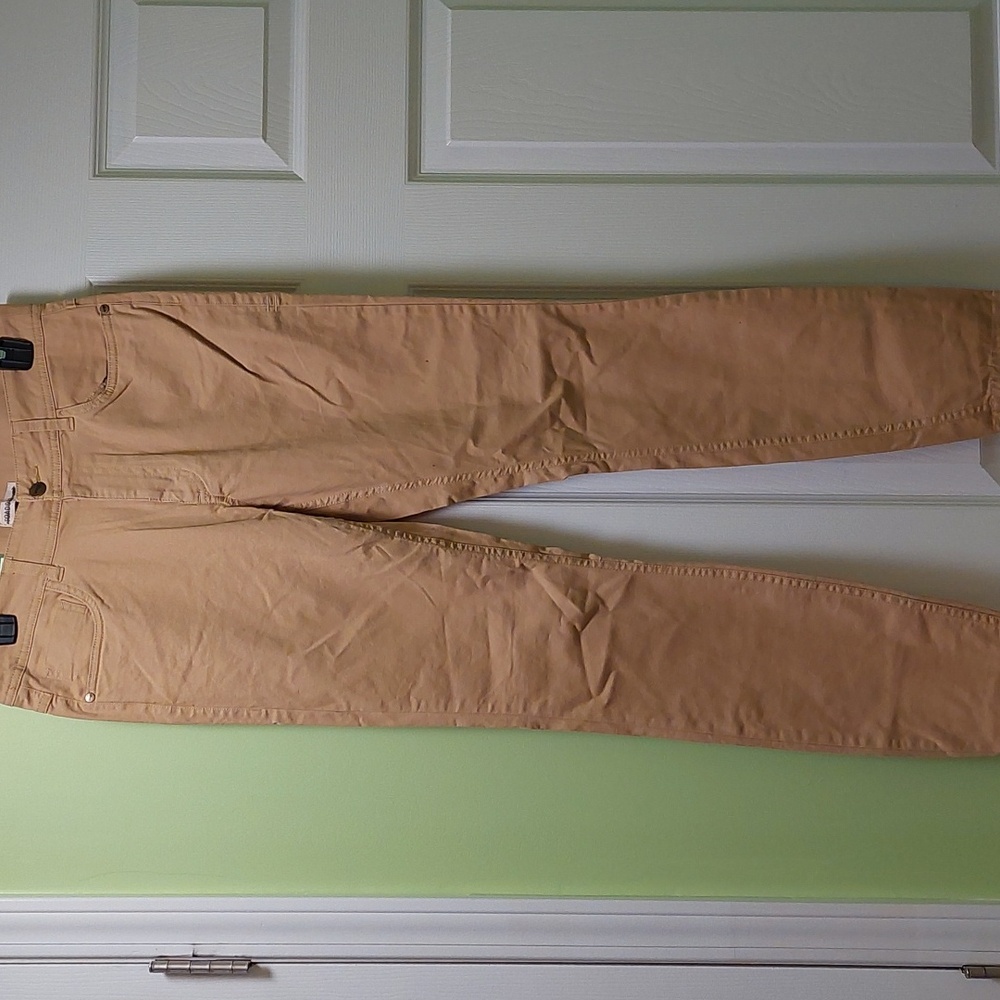 Toad&Co Earthworks 5 Pocket Skinny Pant, Starfish (tan), Women's sz 6